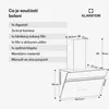 Klarstein Alina digestoř – digestoř 60 cm, 600 m³/h, Náhled obrázku produktu 7