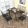 HJ WeDoo Essgruppe Industrial Style - Esstisch mit 4 Produktbild-Vorschau 3