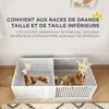PawHut Parc de mise bas pour chiens, caisse de mise bas Voir les images du produit 3