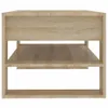 vidaXL Table basse chêne Sonoma 102x55x45 cm Bois composite Voir les images du produit 4