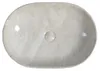 Sapho DALMA Keramik-Waschtisch 59x42 cm, marfil Produktbild-Vorschau 3