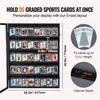 35 stupňů, vitrína na sportovní karty, 24,3 x 30,5 x 2,1 Náhled obrázku produktu 5