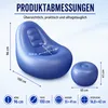 BBL Recovery Chair aufblasbar mit Fußhocker & Armlehnen, Produktbild-Vorschau 2