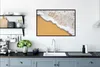 MuchoWow® Gerahmtes Poster Strand - Wasser - Meer - Produktbild-Vorschau 3