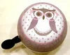 Ding Dong Fahrradklingel Eule grau Ø 80 mm Produktbild-Vorschau 1