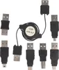USB-Adapter-Set 7-teilig mit praktischer Aufrollbox, Produktbild-Vorschau 4