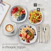 Service de 100 pièces en porcelaine SALERNO pour 12 Voir les images du produit 5