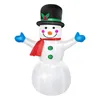 Aufblasbarer Schneemann,120cm Aufblasbares Weihnachten Produktbild-Vorschau 6