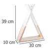 Kinder-Wandregal "Tipi" - weiß H 39 cm - Atmosphera Produktbild-Vorschau 4