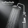 Thermostatische Duschsäule Duschsystem 38°C mit rundem Produktbild-Vorschau 1