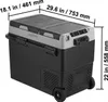SucceBuy Přenosná autochladnička od, 58 l / 61,5 QT, Náhled obrázku produktu 8