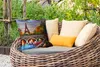 MuchoWow® Outdoor Kissen - Gemälde - Öl - Eiffelturm - Produktbild-Vorschau 3