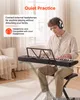 VEVOR Digitálne piano, 61 kláves, s čiastočnou váhou, Náhľad obrázku produktu 5
