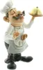 Figurine décorative "Chef François" en polyrésine, 23 cm de Voir les images du produit 4