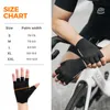 ROCKBROS Fahrradhandschuhe Rutschfester Halbfinger Produktbild-Vorschau 2