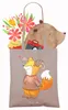 Mr. & Mrs. Panda Tote Bag Widder Astologie - Braun Pastell Produktbild-Vorschau 3
