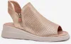Damen Wedge Sandalen Gold Mevinette 37 Produktbild-Vorschau 4