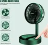 Einziehbarer, zusammenklappbarer tragbarer Ventilator für Produktbild-Vorschau 3