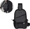 OKWISH  Umhängetaschen Schwarze Brusttasche, Brustbeutel, Produktbild-Vorschau 1