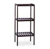 Relaxdays Bamboe Badplank, 3 opbergplanken, houten plank, Productafbeelding-voorbeeld 9