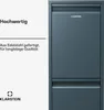 Klarstein Mülleimer 2 Fächer - 36 L Trennsystem, Edelstahl, Produktbild-Vorschau 6