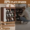 QEENTOE Einstellbare Schuhregale 10 Stück Produktbild-Vorschau 6