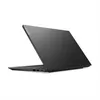 A black Lenovo laptop viewed from a diagonal angle with the lid open. Produktbild-Vorschau