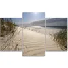 Triptychon auf leinwand dünen am strand 120x80 cm Feeby Produktbild-Vorschau 3
