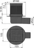 Bodensiphon für Badezimmer Alca APV31BLACK Produktbild-Vorschau 2