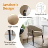 WISFOR Sedia da pranzo ergonomica (2 sedie) con schienale e Anteprima dell’immagine prodotto 5