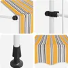 Collage of four close-up images showing details of a retractable awning. Náhled obrázku produktu