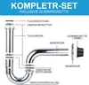 Siphon, Pop Up Ablaufgarnitur, POP UP Ventil, U-förmiges Produktbild-Vorschau 5