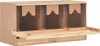 Hniezdo pre sliepky 3 priehradky 96x40x45 cm borovicové Náhľad obrázku produktu 1