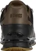 The back view of a black and brown K-Swiss sneaker. Podgląd zdjęcia produktu