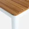 Tavolo da giardino in acacia con angoli arrotondati, 6 Anteprima dell’immagine prodotto 2