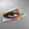 Bilder auf glas - Auge Abstraktion - 100x70cm - Glasbilder Produktbild-Vorschau 2