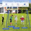 KOMFOTTEU 4 in 1 Kinderschaukel Set, Schaukelgestell mit Produktbild-Vorschau 2