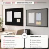 Filz prikbord, groefbord, geluidsabsorberend, als memobord Productafbeelding-voorbeeld 7