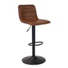 Lex E, Hocker, Gestell schwarz, Bezug cognac Produktbild-Vorschau 8