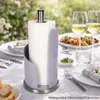 Küchenrollenhalter Stella aus Metall & Edelstahl grau lila Produktbild-Vorschau 3