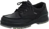 A black leather shoe is shown from a side angle against a white background. Produktbild-Vorschau