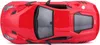 A top-down view of a red toy Ferrari car. Produktbild-Vorschau