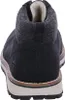 A rear view of a black boot. Produktbild-Vorschau