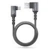 deleyCON 1,5m USB-C Kabel 2x 90° USB-A auf USB-C Ladekabel Produktbild-Vorschau 3