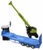 LKW Tieflader mit Kran Spielzeug Set - Licht & Sound für Produktbild-Vorschau 7