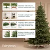 FairyTrees Weihnachtsbaum künstlich 220cm NORDMANNTANNE mit Produktbild-Vorschau 5