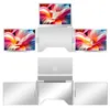 15.6" Laptop Screen Extender Quad Monitors Portable 1 Kabel Produktbild-Vorschau 2