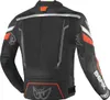 Berik Absolute Race Motorrad Lederjacke, schwarz/neon-rot, Produktbild-Vorschau 2