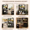 Flieks Hochschrank Küchenschrank mit ausziehbarem Tisch, Produktbild-Vorschau 11