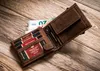 Nubukowy portfel męski z ochroną kart RFID - Peterson Podgląd zdjęcia produktu 4